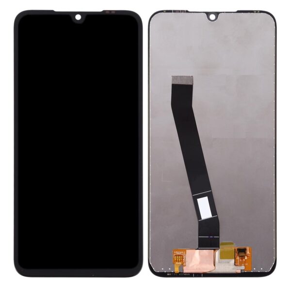 Xiaomi Redmi 7 LCD with Touch Screen - Black (display glass combo folder)