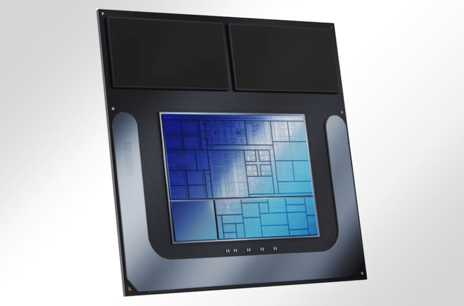 Conceptual image of Intel's Lunar Lake CPUs symbolizing next-generation laptop computing revolution